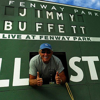 "Live At Fenway Park" album by Jimmy Buffett
