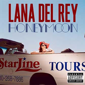 "Honeymoon" album by Lana Del Rey