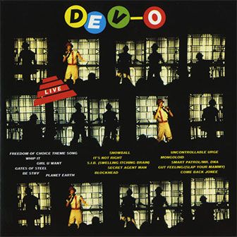 "Devo Live" album by Devo