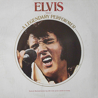 "A Legendary Performer, Vol. 1" album by Elvis Presley