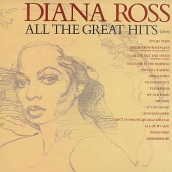 "All The Great Hits" album by Diana Ross