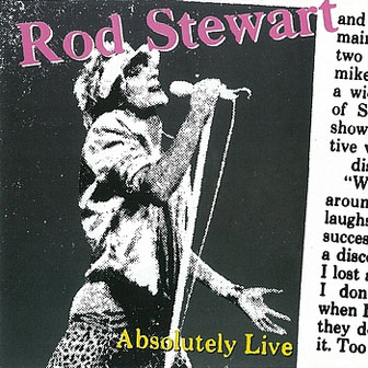 "Absolutely Live" album by Rod Stewart