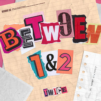 "Between 1&2" album by TWICE