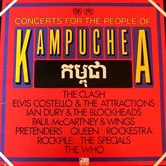 "Concerts For The People Of Kampuchea" album by Various Artists