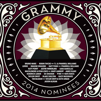 "2014 Grammy Nominees" album by Various Artists