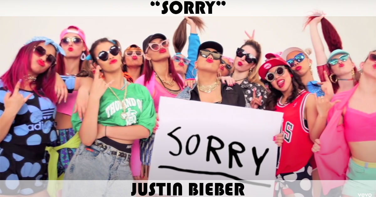"Sorry" by Justin Bieber