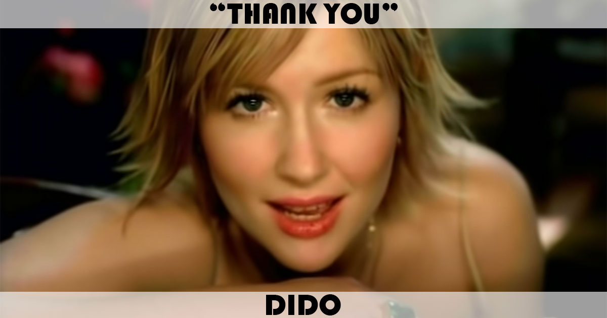 "Thank You" by Dido