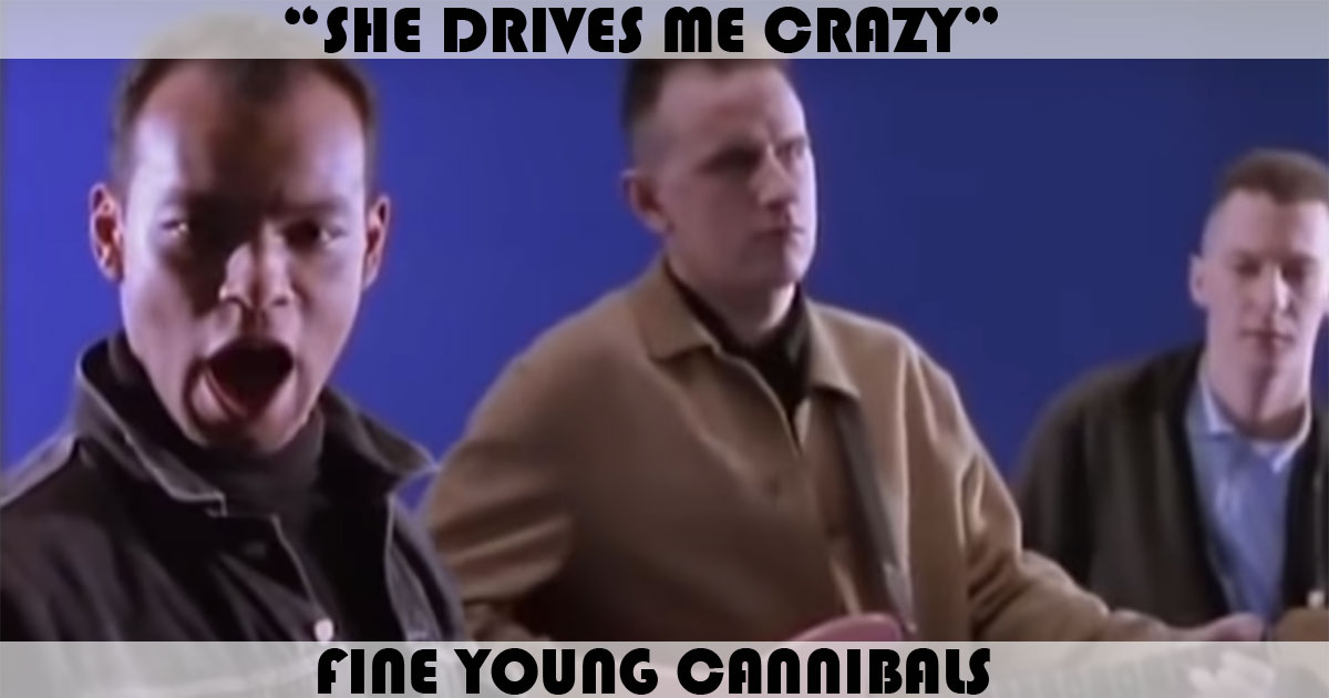 "She Drives Me Crazy" by Fine Young Cannibals