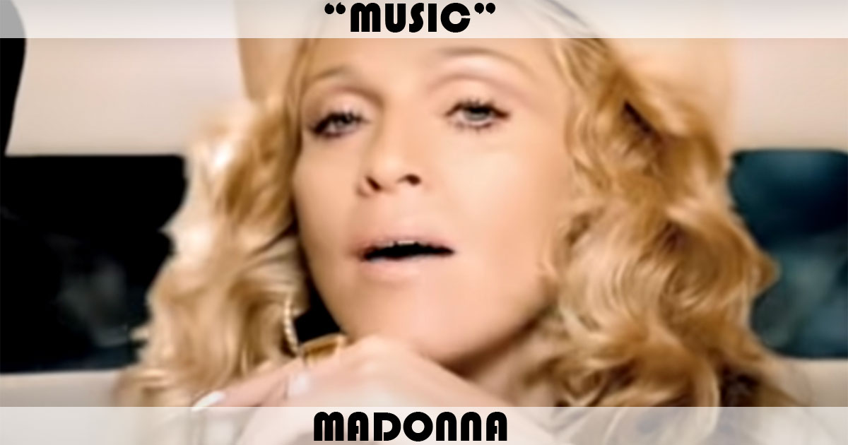 "Music" by Madonna