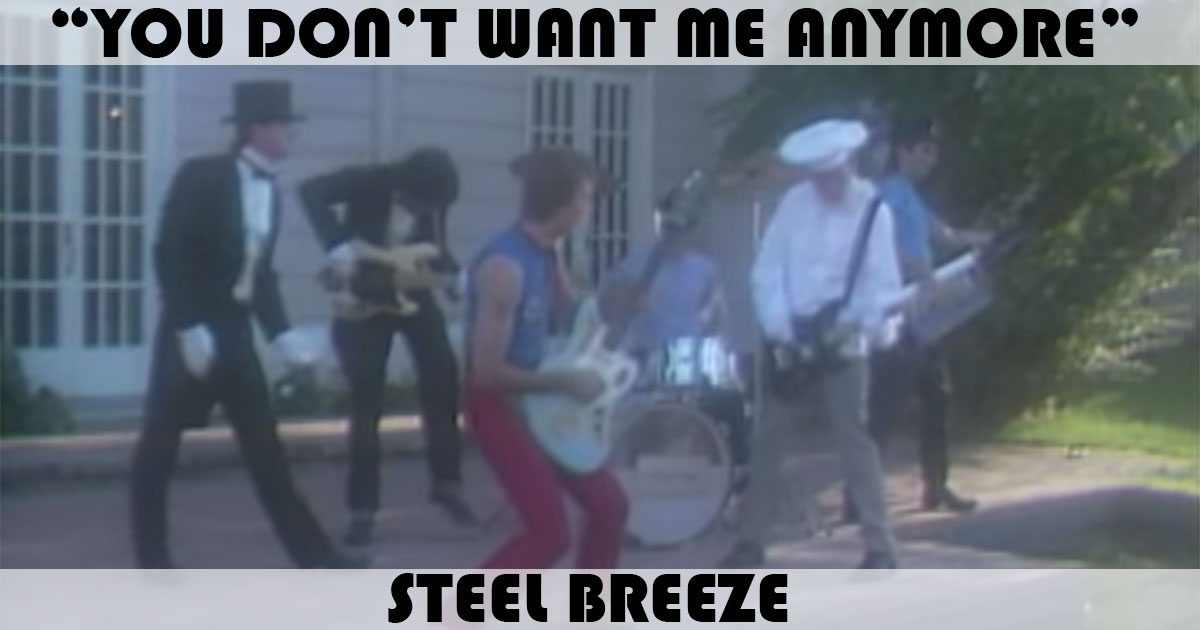 "You Don't Want Me Anymore" by Steel Breeze