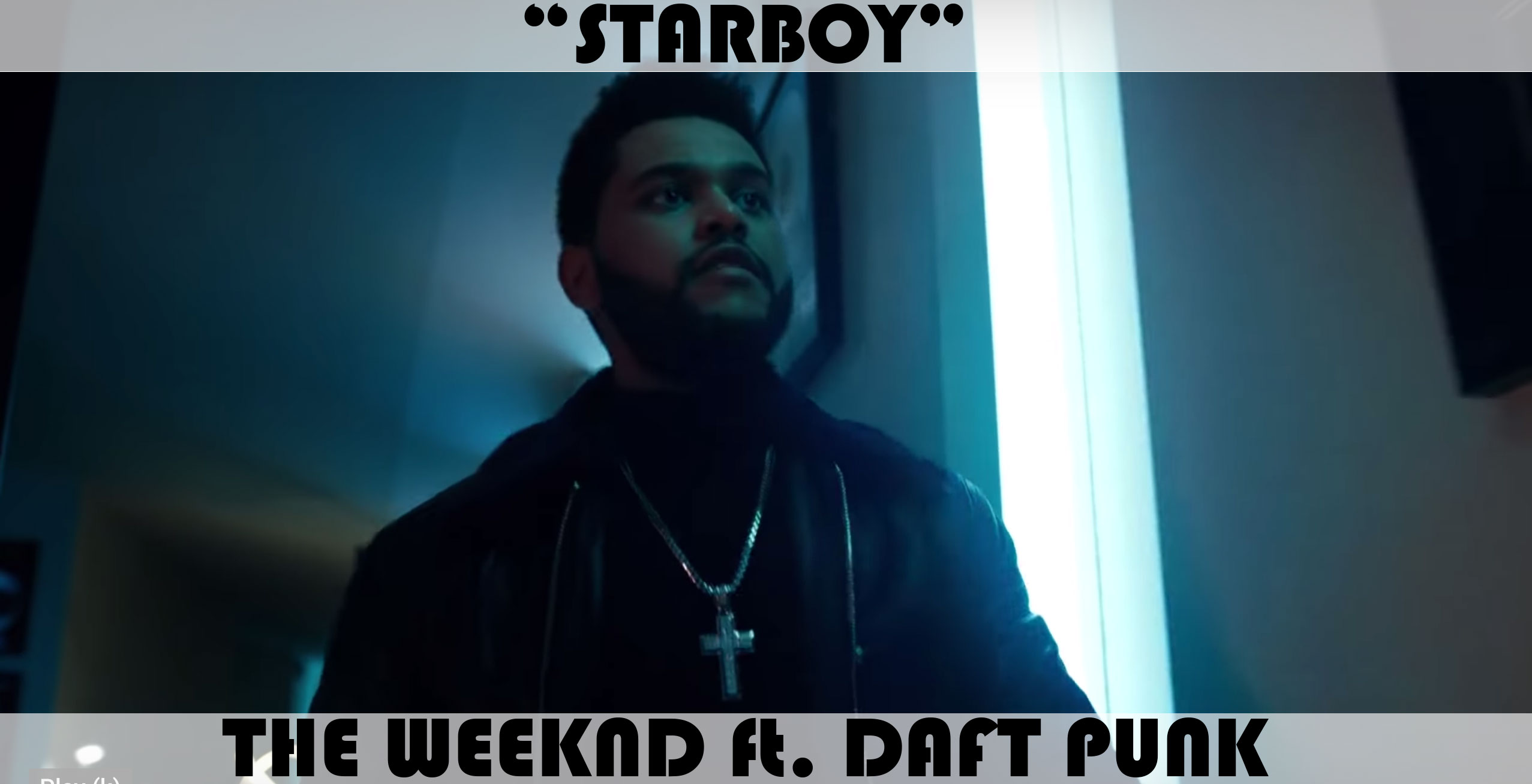"Starboy" by The Weeknd