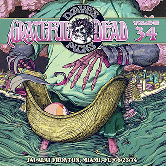 "Dave's Picks, Volume 34: Jai-Alai Fronton" album by Grateful Dead