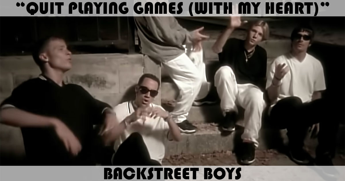 Backstreet Boys - Quit Playing Games (With My Heart) (Official HD