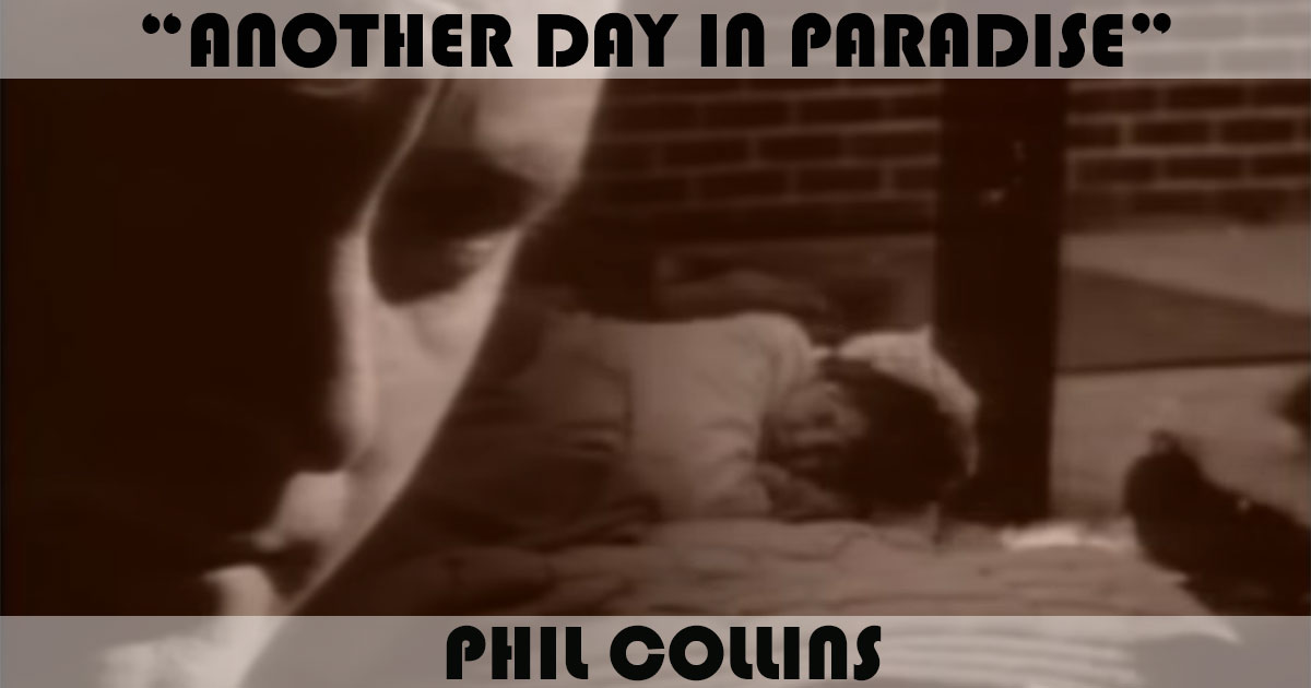 Phil Collins - Another Day In Paradise (Official Lyrics Video) 