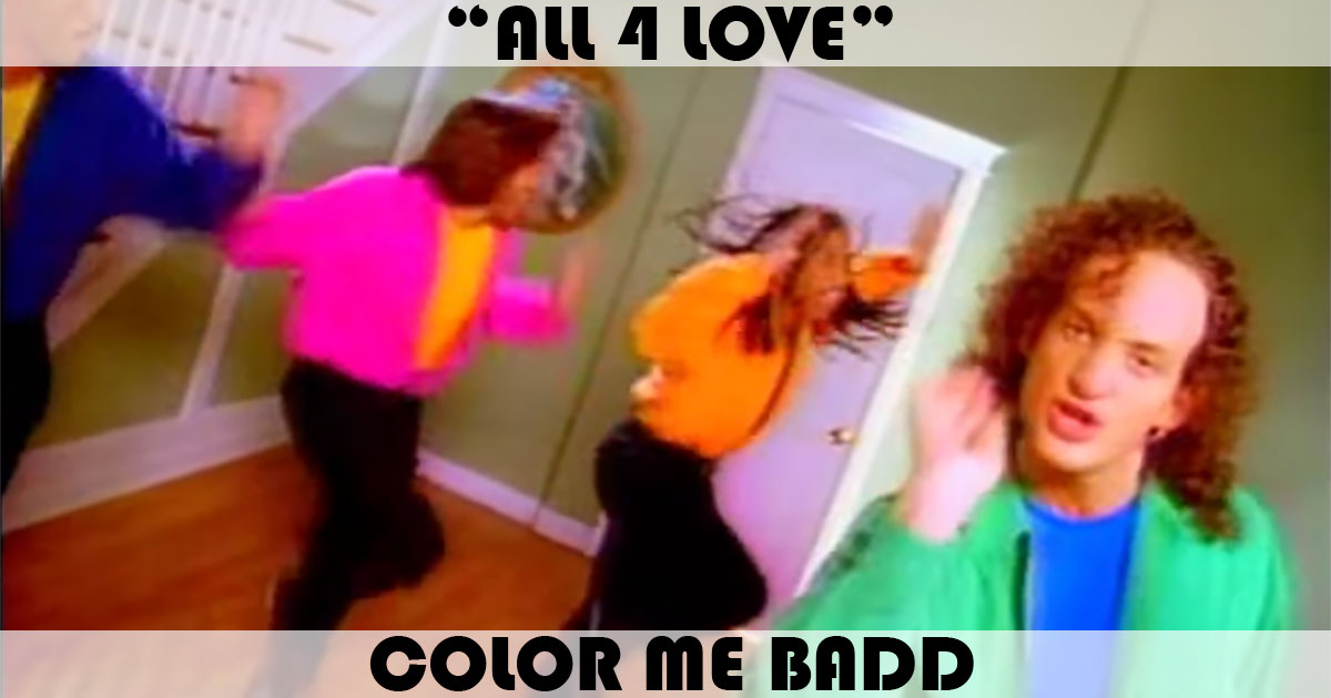 All 4 Love Song By Color Me Badd Music Charts Archive