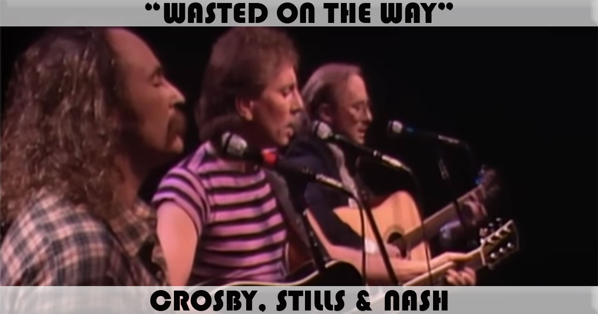 "Wasted On The Way" by Crosby, Stills & Nash