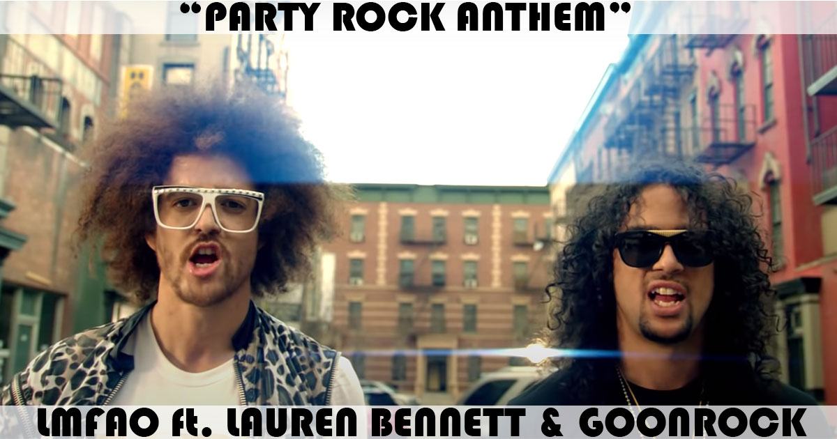 Party Rock Anthem Song By Lmfao Feat Lauren Bennett Goonrock Music Charts Archive